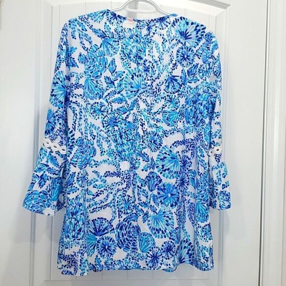 Lilly Pulitzer, Hollie Women’s Tunic Top, Medium,  NWOT - Picture 5 of 6
